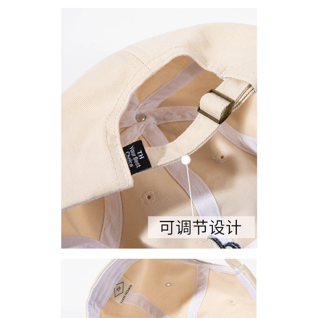 Mũ Lưỡi Trai Mềm Mại In Chữ D Phong Cách Hàn Quốc Thời Trang Xuân Hè Cho Nữ