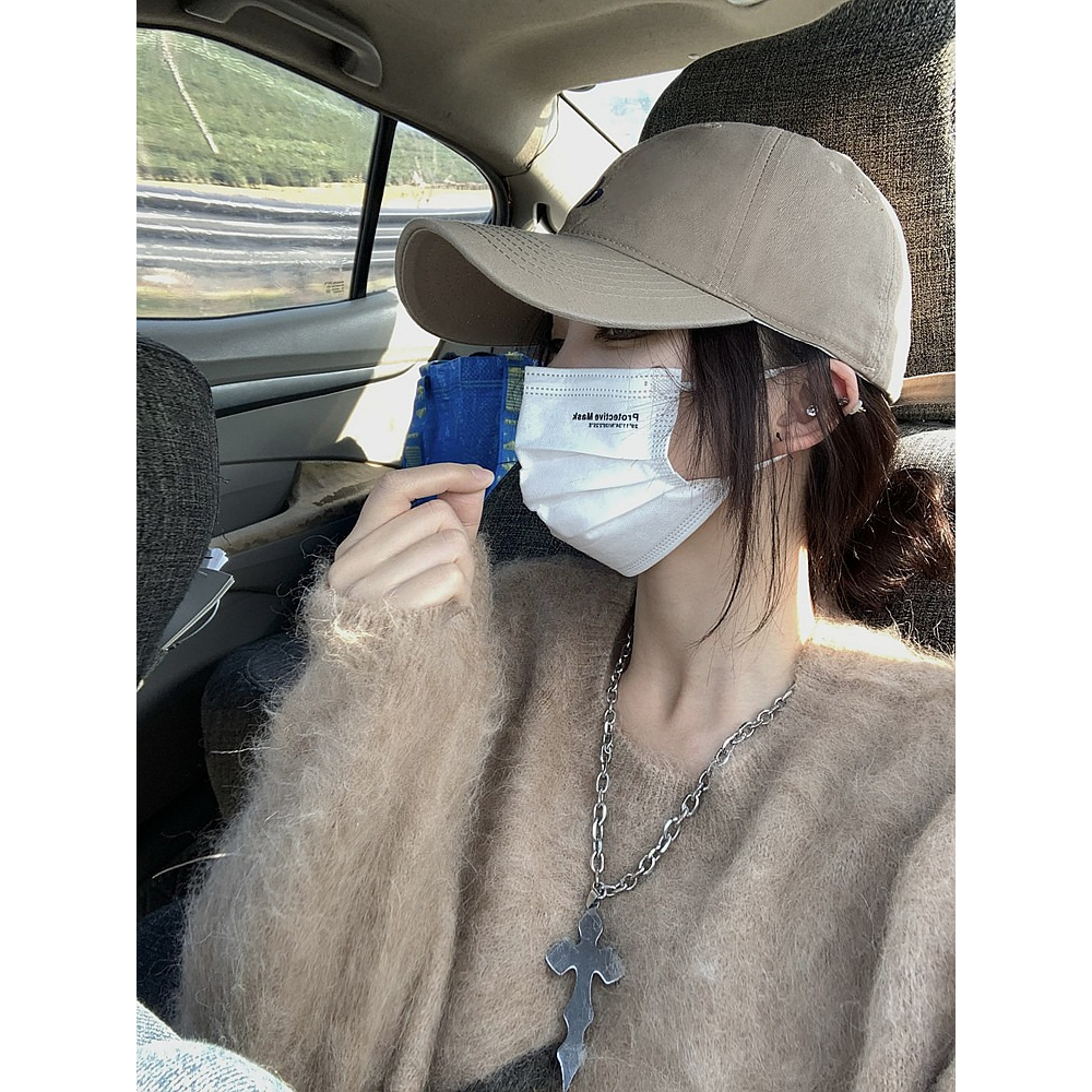 Mũ Lưỡi Trai Mềm Mại In Chữ D Phong Cách Hàn Quốc Thời Trang Xuân Hè Cho Nữ