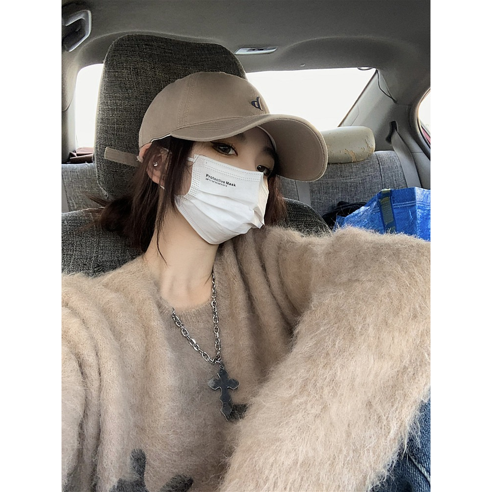 Mũ Lưỡi Trai Mềm Mại In Chữ D Phong Cách Hàn Quốc Thời Trang Xuân Hè Cho Nữ