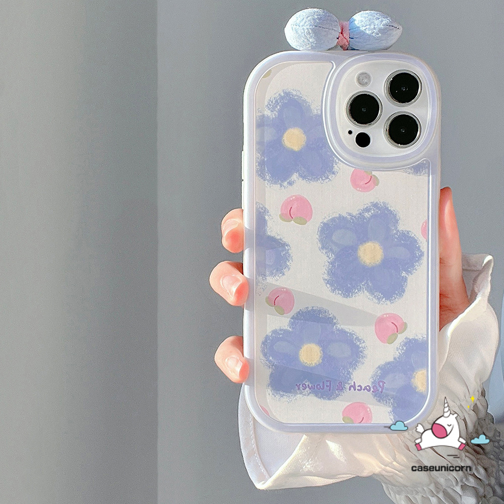 Ốp Điện Thoại Tpu Mềm Họa Tiết Hoa 3D Thời Trang Cho IPhone 11 12 13 14 Pro Max 7 8 6 6s Plus XR X XS Max SE 2020