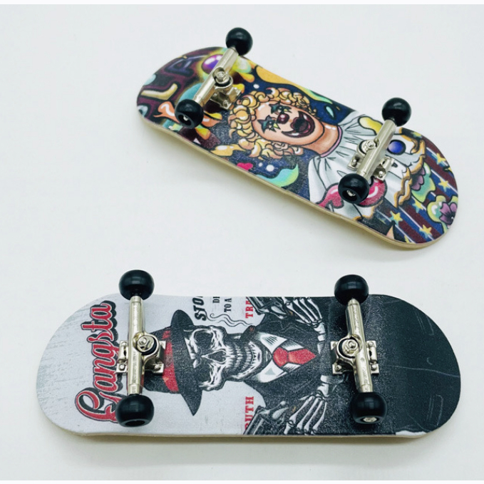 Shehave Ván Trượt Ngón Tay Mini Fingerboard 34mm Bằng Gỗ Phong Chuyên Nghiệp