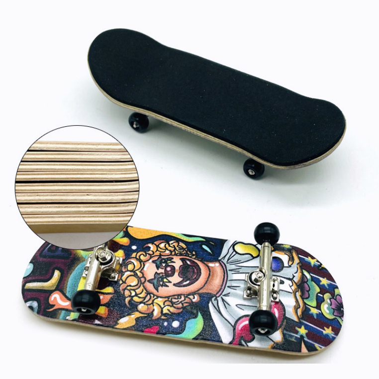 Shehave Ván Trượt Ngón Tay Mini Fingerboard 34mm Bằng Gỗ Phong Chuyên Nghiệp