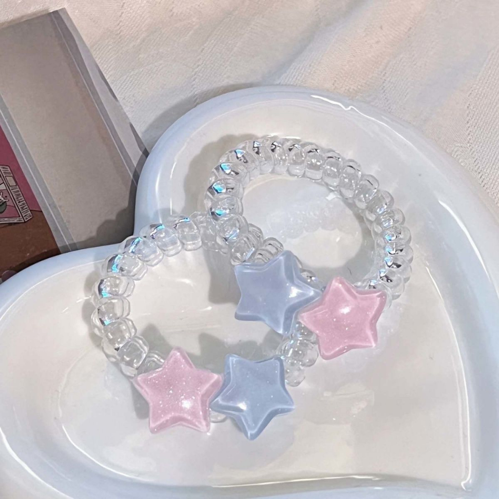 Kẹp Tóc Hình Ngôi Sao Năm Cánh Màu Sắc y2k Dễ Thương Dành Cho Bé Gái