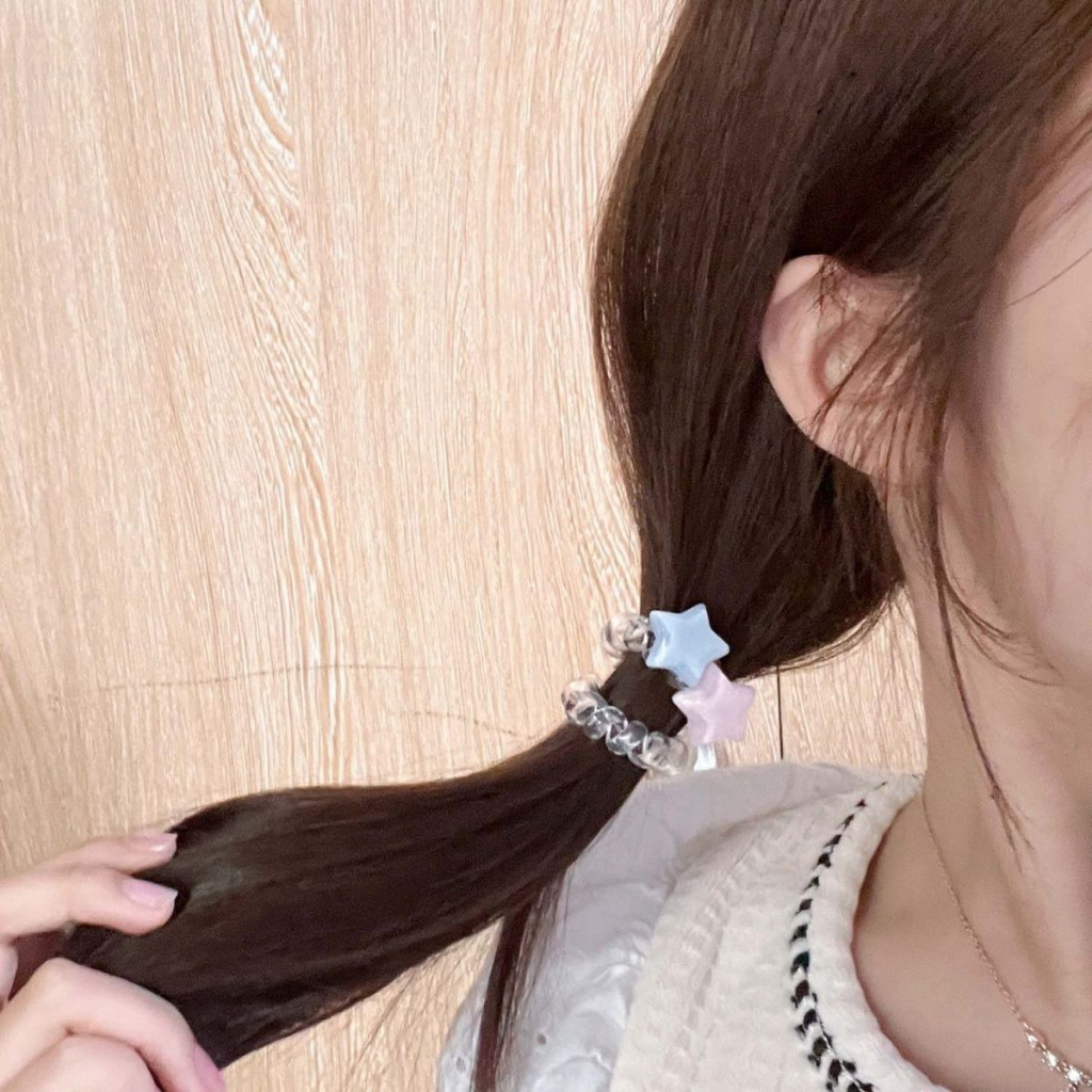 Kẹp Tóc Hình Ngôi Sao Năm Cánh Màu Sắc y2k Dễ Thương Dành Cho Bé Gái