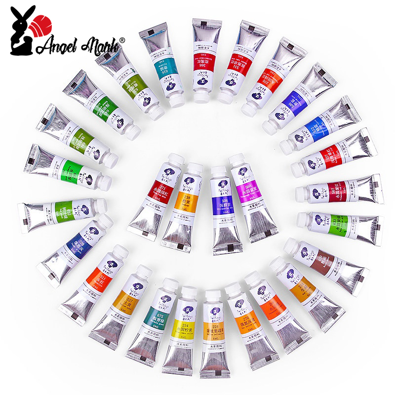 Bộ Màu Nước 18 / 24 / 36 Màu 5ML Chuyên Dụng Cho Họa Sĩ