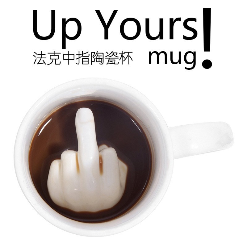 Cốc Uống Nước Bằng Sứ Hình Mũi Động Vật Vui Nhộn Sáng Tạo