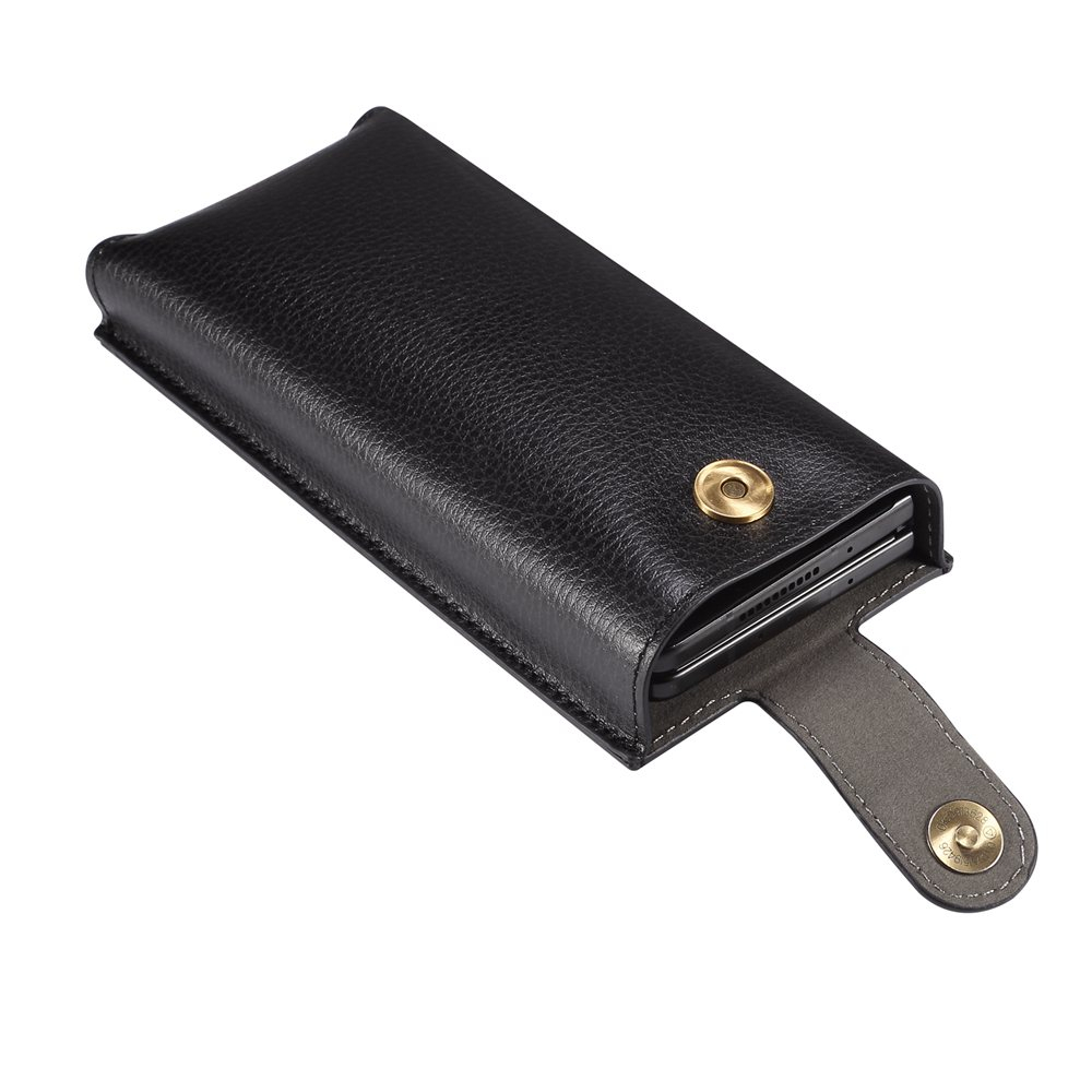 Túi đựng điện thoại cho samsung galaxy z fold 3 2 4 5 bao da pu túi đeo lưng đa năng có nút từ tính mạnh