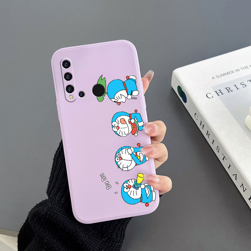 Ốp Điện Thoại Tpu Họa Tiết Hoạt Hình Doremon Dễ Thương Cho P smart 2021 P smart-Z Honor 8X Honor 8XMAX Honor 9X Honor9Xpro