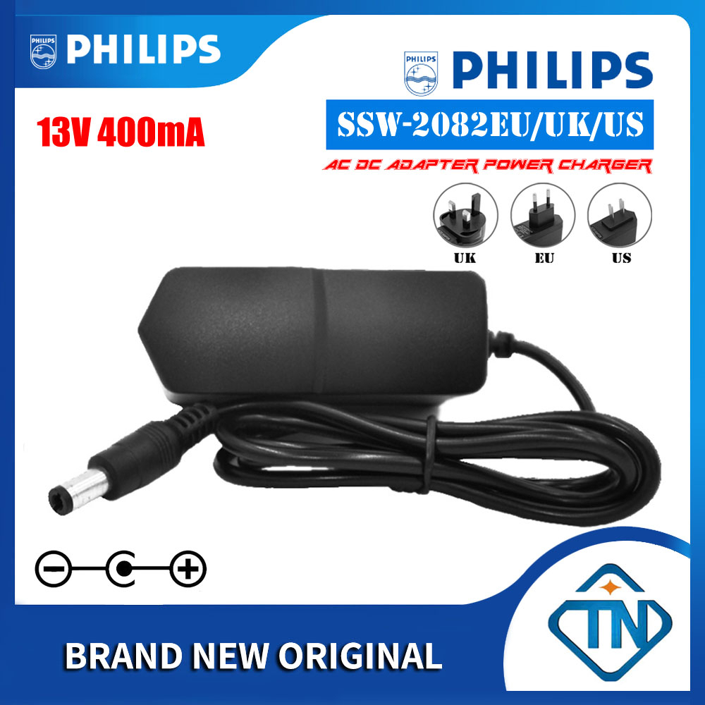 Bộ Chuyển Đổi Dây Sạc Nguồn 13V 400mA Cho Philips HP2441 HP6400 HP6401 HP6402 HP6403 HP6404 Máy Tẩy 