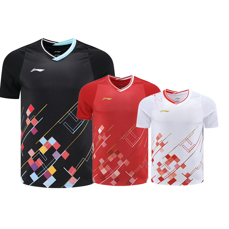Li Ning 2023 Bộ Đồ Thể Thao Đánh Cầu Lông Thấm Hút Mồ Hôi Nhanh Khô Phiên Bản Cuộc Thi Vô Địch Mới Cho Nam Và Nữ