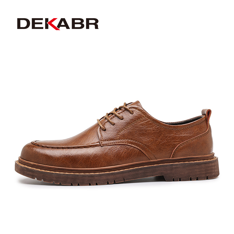 Giày Bốt Da Thoáng Khí Phong Cách Doanh Nhân Thời Trang Cho Nam Size 39-45