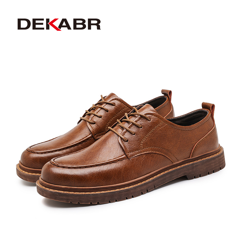 Giày Bốt Da Thoáng Khí Phong Cách Doanh Nhân Thời Trang Cho Nam Size 39-45