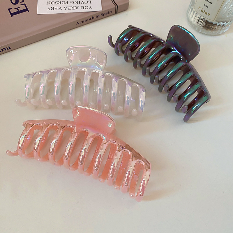 Kẹp Tóc Hình Trụ Nhiều Màu Sắc Thiết Kế Đơn Giản Sáng Tạo Thời Trang Cho Nữ