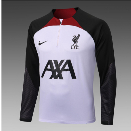 Áo Bóng Đá Tay Dài Có Khóa Kéo Nửa Thân Kiểu Đức 2023-24 lfc liverpool Cá Tính Cho Nam 1: 1
