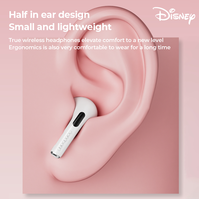 Tai Nghe Bluetooth 5.2 Không Dây Giảm Tiếng Ồn Kiểu Dáng Thể Thao Disney FX-909 TWS