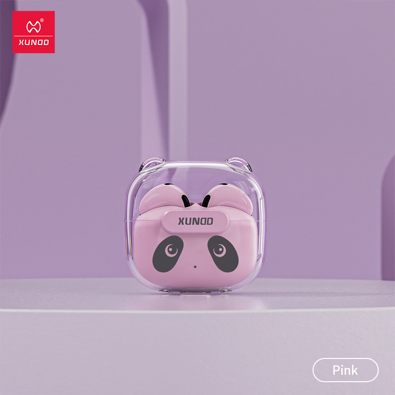 XUNDD X15 TWS Hình Gấu Trúc Dễ Thương Dung Tích Lớn Có 3 Màu Tai Nghe Bluetooth Earphone