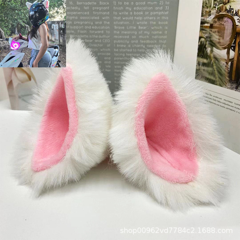 Mũ Bảo Hiểm Tai Mèo Dễ Thương Cá Tính Cho Nam Và Nữ