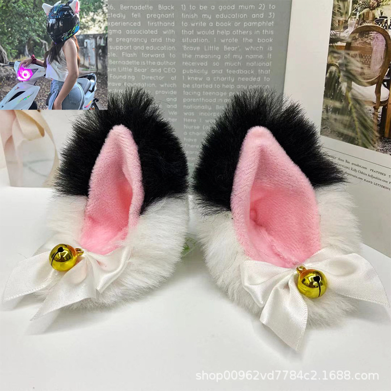 Mũ Bảo Hiểm Tai Mèo Dễ Thương Cá Tính Cho Nam Và Nữ