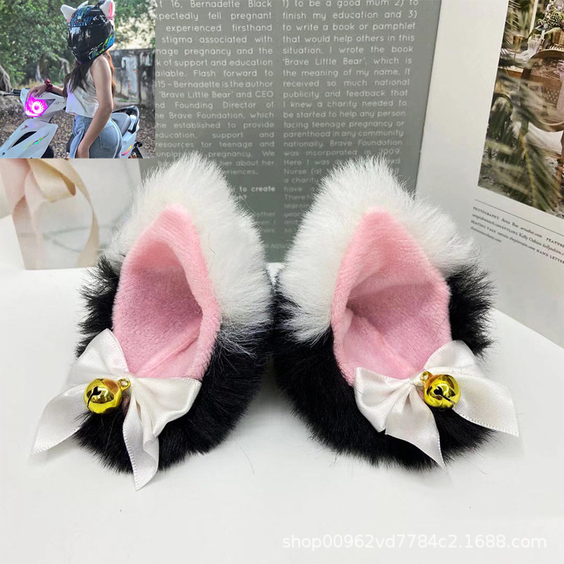 Mũ Bảo Hiểm Tai Mèo Dễ Thương Cá Tính Cho Nam Và Nữ