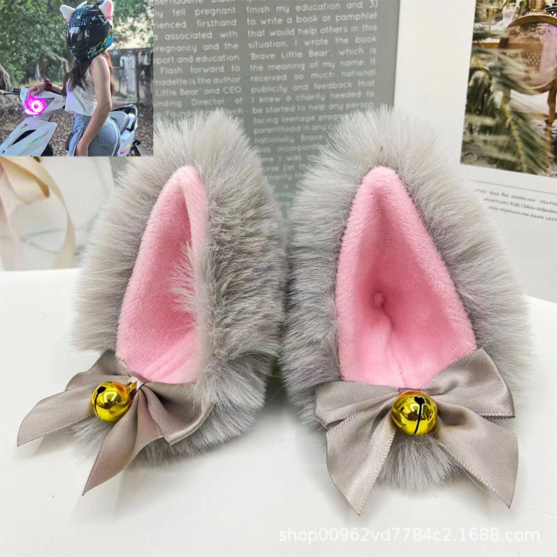 Mũ Bảo Hiểm Tai Mèo Dễ Thương Cá Tính Cho Nam Và Nữ