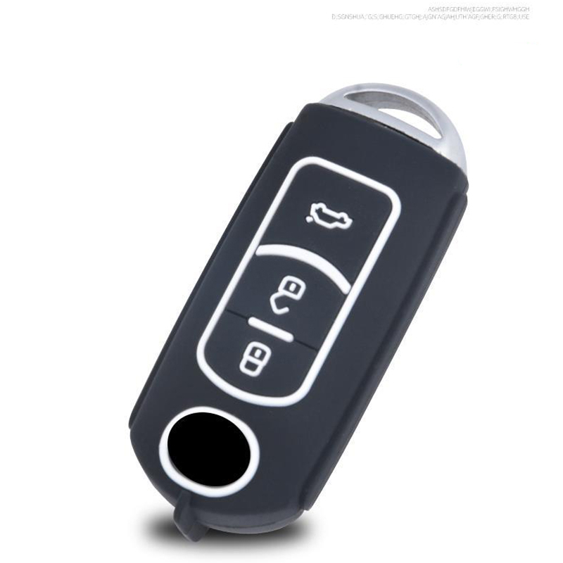 Vỏ Bọc Chìa Khóa Xe Hơi Bằng Kim Loại 2 / 3 Nút Cho Mazda 3 6 Axela Atenza CX-5 CX-3 CX-7 CX8 CX-9 2016 2017 2018