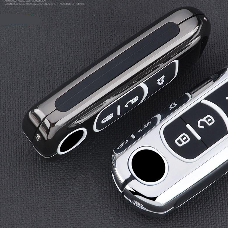 Vỏ Bọc Chìa Khóa Xe Hơi Bằng Kim Loại 2 / 3 Nút Cho Mazda 3 6 Axela Atenza CX-5 CX-3 CX-7 CX8 CX-9 2016 2017 2018