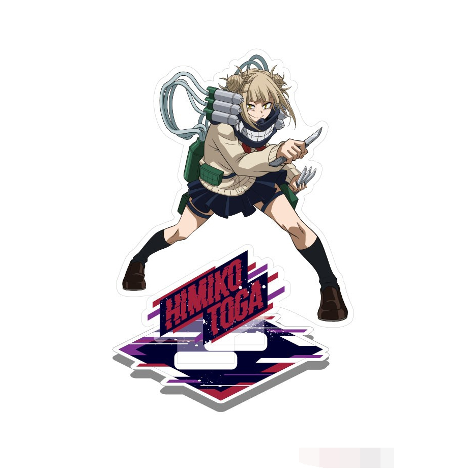 Mô Hình Nhân Vật Himiko Toga Dabi Tomura Shigaraki Anime My Hero Academia Bằng Acrylic Để Bàn Trang Trí