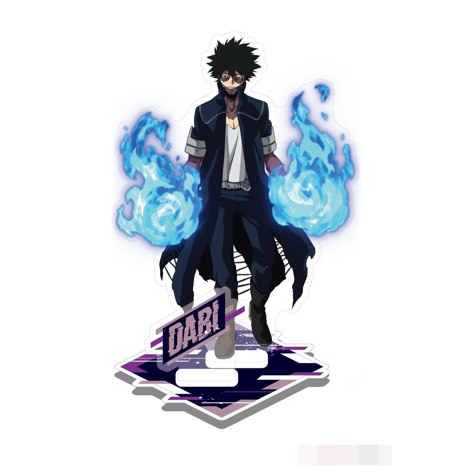 Mô Hình Nhân Vật Himiko Toga Dabi Tomura Shigaraki Anime My Hero Academia Bằng Acrylic Để Bàn Trang Trí