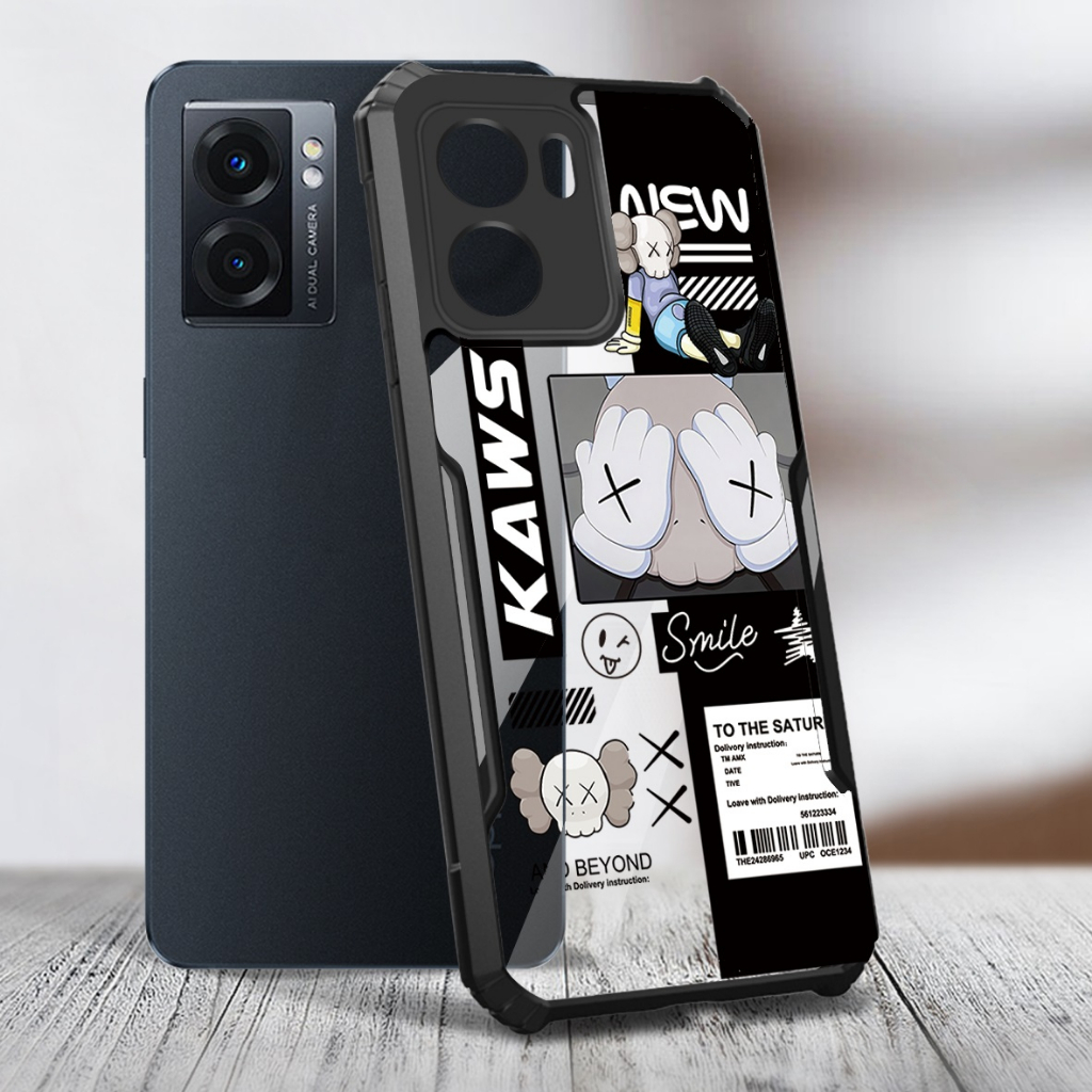 Ốp Điện Thoại In Hình KAWS Cho OPPO Q3 Q5 Pro X7 Max Realme GT Neo 3 2 3T 2T GT Master 2 Pro XT X7 X50 Pro V5 X3
