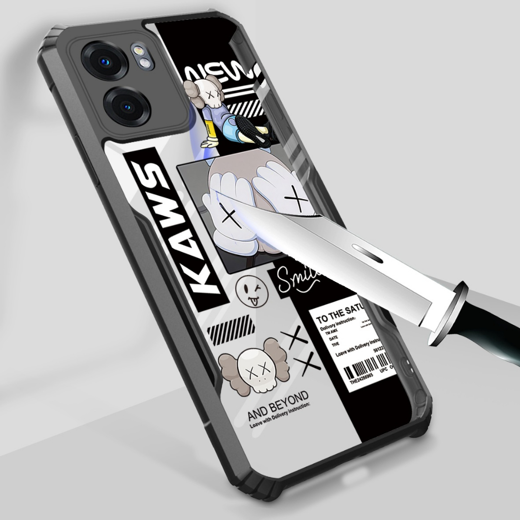 Ốp Điện Thoại In Hình KAWS Cho OPPO Q3 Q5 Pro X7 Max Realme GT Neo 3 2 3T 2T GT Master 2 Pro XT X7 X50 Pro V5 X3