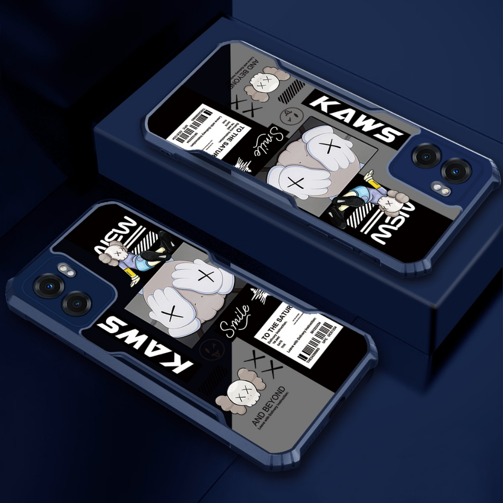 Ốp Điện Thoại In Hình KAWS Cho OPPO Q3 Q5 Pro X7 Max Realme GT Neo 3 2 3T 2T GT Master 2 Pro XT X7 X50 Pro V5 X3