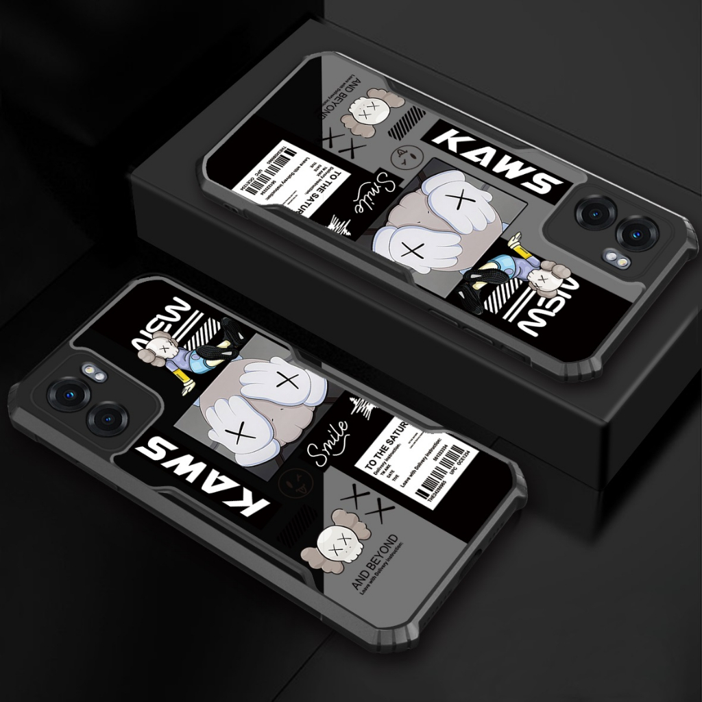 Ốp Điện Thoại In Hình KAWS Cho OPPO Q3 Q5 Pro X7 Max Realme GT Neo 3 2 3T 2T GT Master 2 Pro XT X7 X50 Pro V5 X3