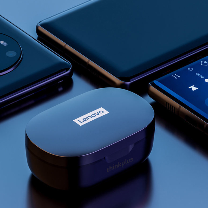 Tai Nghe Nhét Tai Bluetooth 5.0 Không Dây mini Thông Dụng Cho Điện Thoại Di Động Lenovo