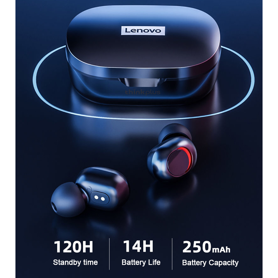 Tai Nghe Nhét Tai Bluetooth 5.0 Không Dây mini Thông Dụng Cho Điện Thoại Di Động Lenovo