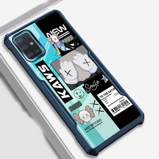 Ốp Điện Thoại Họa Tiết KAWS Cho Samsung M20 M30S M21 M30 M31S M51 M31 Prime F41 M21S M62 F62 M52 M13 5G F23 M33 M53 Vỏ Chống Sốc Acrylic Bảo Vệ Ốp Lưng Túi Khí