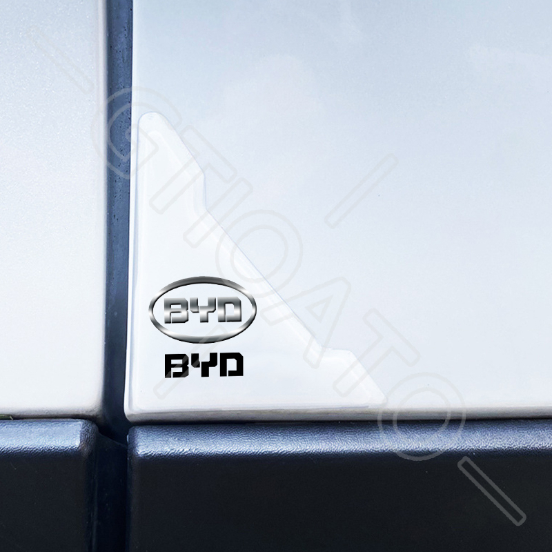 GTIOATO 2 Chiếc Dán Góc Cửa Ô Tô MiếNg DáN ChốNg Va ĐậP CửA Phụ KiệN Ô Tô Cho BYD F0