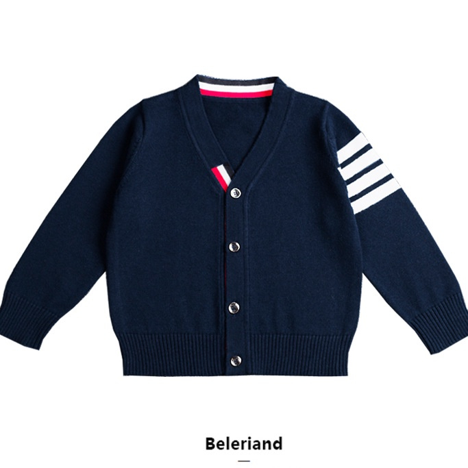 Áo Sweater Cotton Phong Cách Hàn Quốc Thời Trang Mùa Thu Mới 2023 Dành Cho Bé Trai Bé Gái