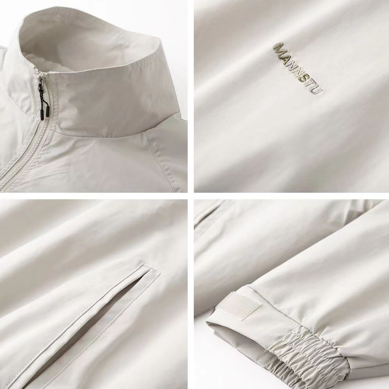 Áo khoác bomber bóng chày nữ nam Hàn Quốc Thời trang trơn cực siêu chất áo khoác gió 2 lớp fashion tiêu chuẩn dây kéo áo khoác jacket unisex