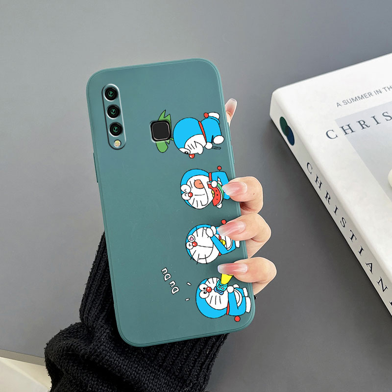 Ốp Điện Thoại Tpu Họa Tiết Hoạt Hình Doremon Dễ Thương Cho Vivo Y17 Vivo Y15 Vivo Y12 / Y12i Vivo Y11 Vivo Y19 Vivo Y73S