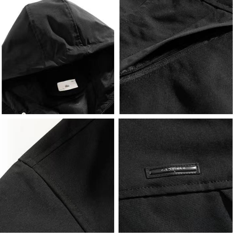 Áo khoác nam form rộng kaki không thấm nước chống nắng vải chất áo khoác bomber túi khóa kéo cao cấp áo khoác jacket nam nữ