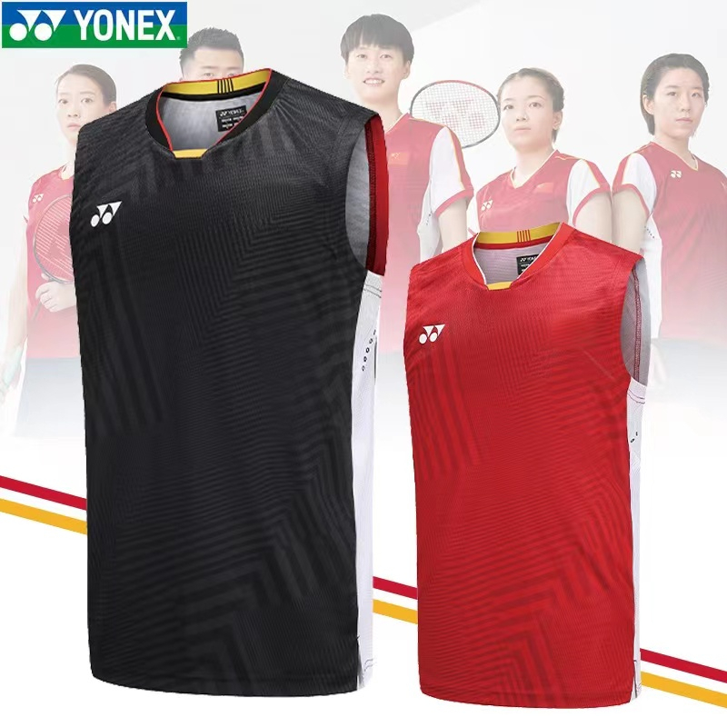 Bộ Đồ Thể Thao Cầu Lông Không Tay Yonex 2023 Mới Cho Nam Và Nữ