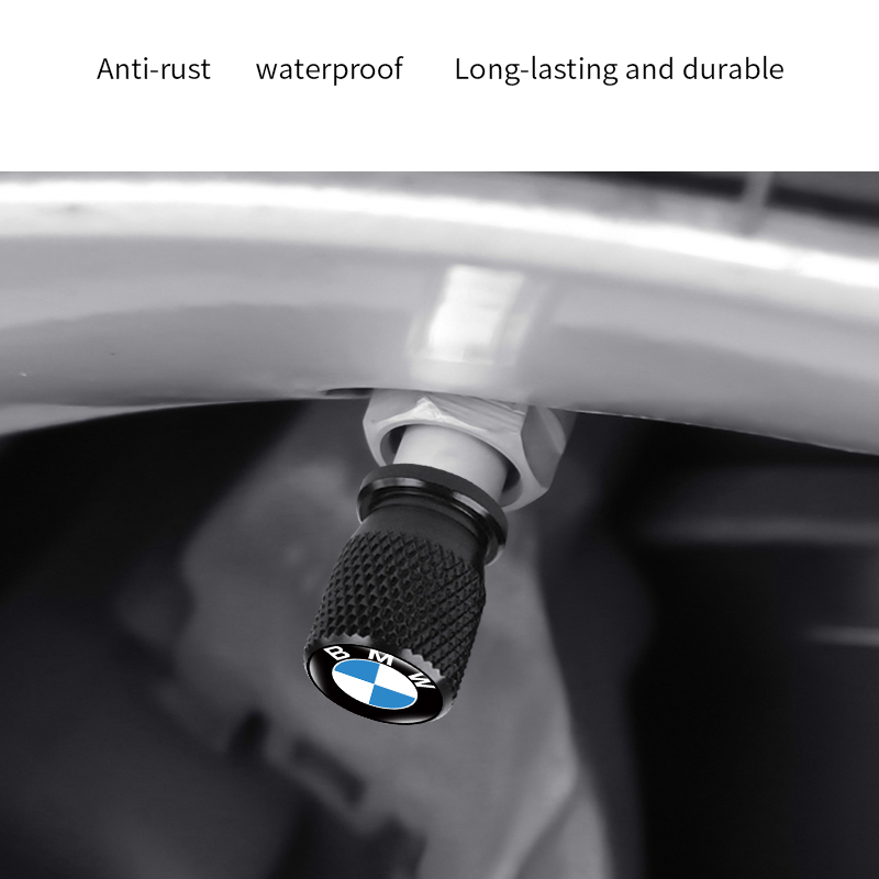 Set 4 Nắp Van Hơi Chống Rò Rỉ Cao Cấp Cho BMW E61 E90 E82 E70 E71 E87 E88 E89 X5 X6