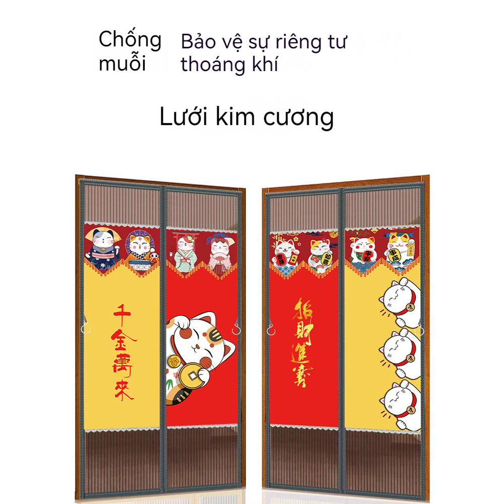 Rèm Cửa Chống Muỗi Thoáng Khí Tiện Dụng Cho Gia Đình