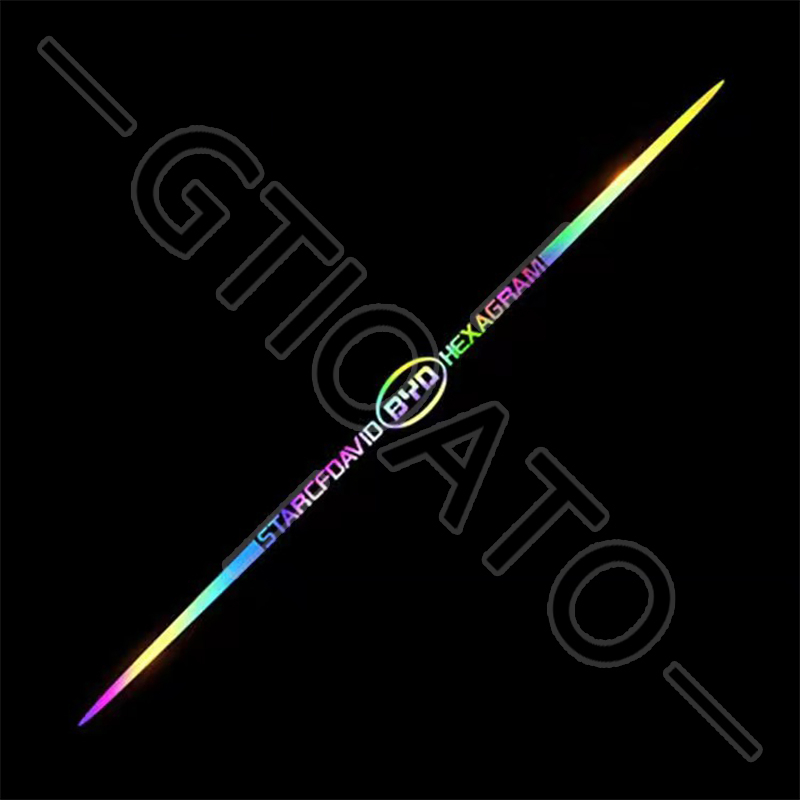 GTIOATO Màu Sắc Decal DáN Xe Trang Trí Ô Tô Phụ KiệN Xe HơI Cho BYD F0