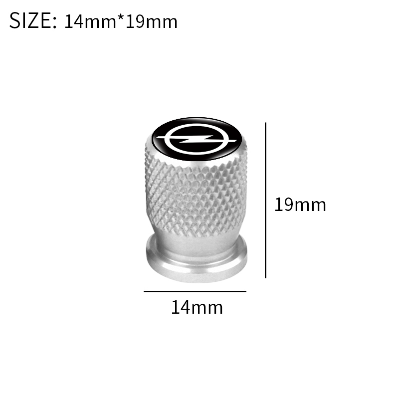Set 4 Nắp Đậy Bảo Vệ Lốp Xe Hơi Opel Astra H G Corsa Insignia Antara Meriva Zafira Chống Rò Rỉ