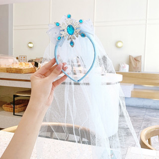 Cài Tóc NNJXD Đính Hoa Tuyết Kiểu Công Chúa Elsa Cho Bé Gái