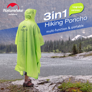 Naturehike Áo Mưa Đa Năng 3 Trong 1 Tiện Dụng Khi Đi Cắm Trại