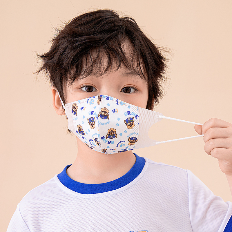 Khẩu Trang Họa Tiết Hoạt Hình 3D Dành Cho Bé 3-8 Tuổi