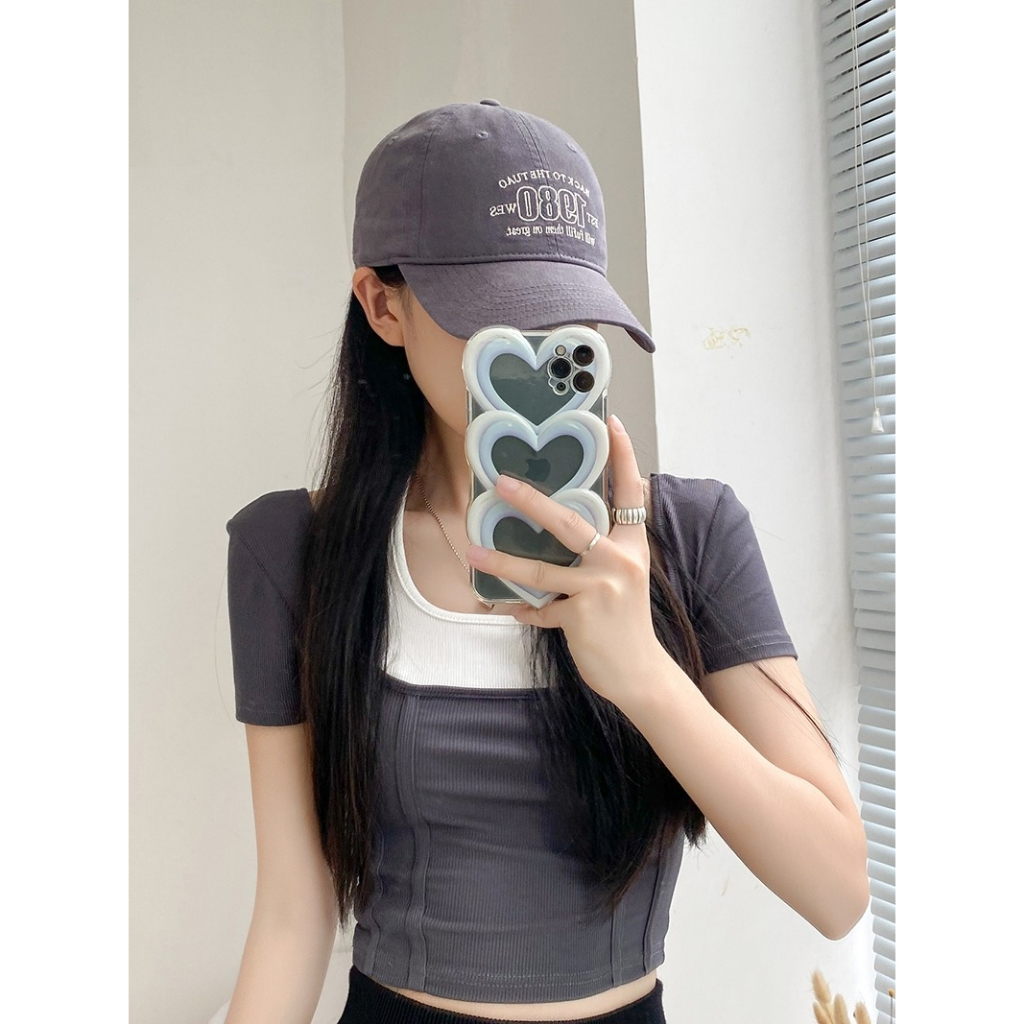 Hàng Mới Về Mũ Lưỡi Trai Nữ Thêu Chữ Thời Trang Hàn Quốc