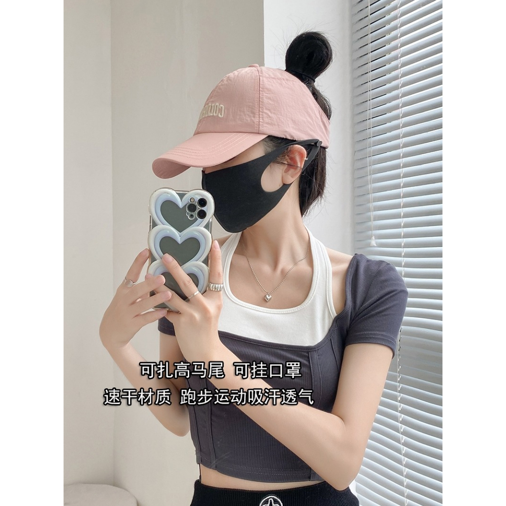 Mũ Lưỡi Trai Thêu Chữ Phong Cách Hàn Quốc Thời Trang Cho Nữ